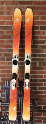 K2 Luv Struck 80 156cm All Mtn skis with Salomon Bindings