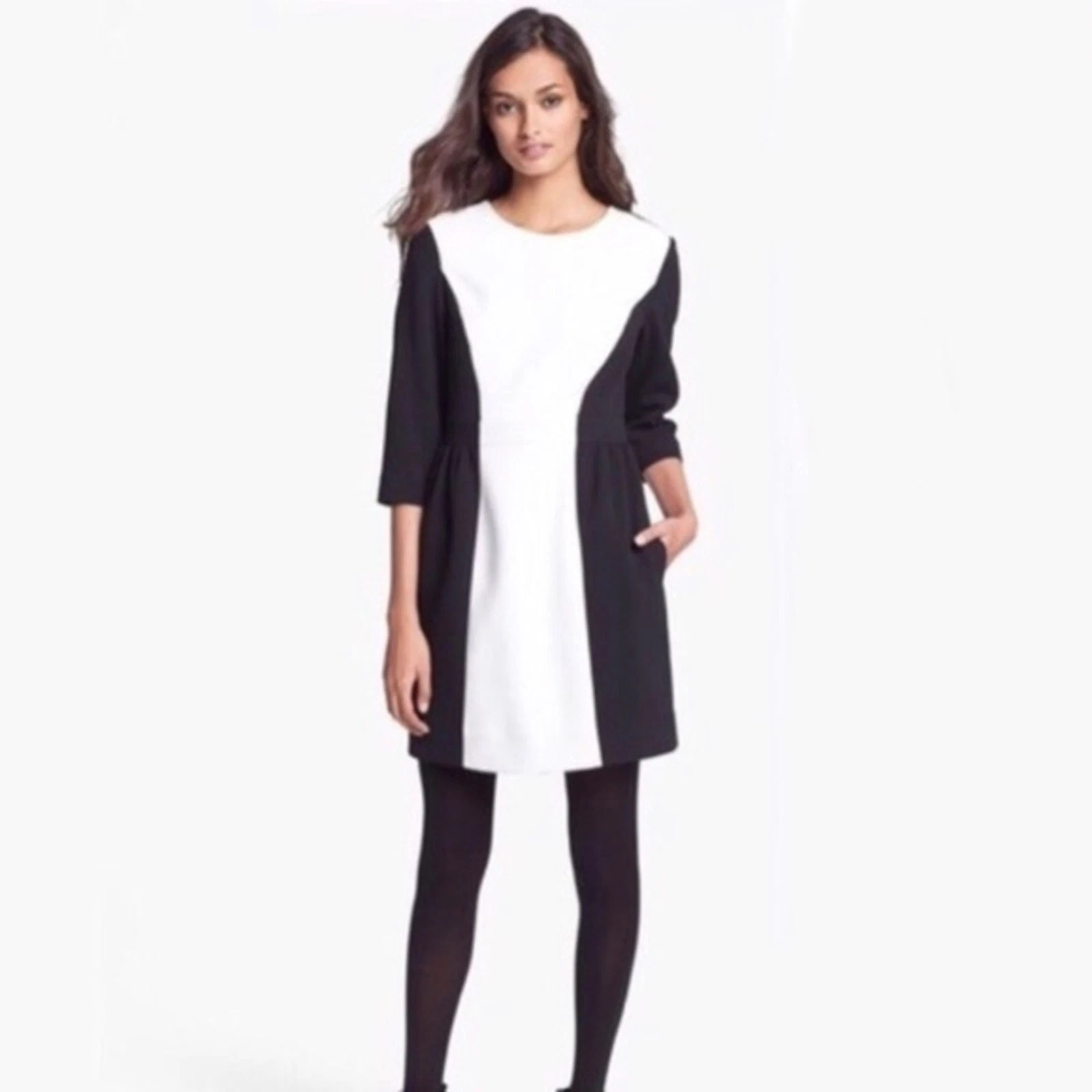 Abito tubino Kate Spade Tillie colorblock taglia 4 carriera professionale business