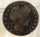 1914-S Barber Half Dollar, Good
