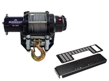 Viper 50 Ft Winch 3000 lb Steel w/ Mount For Polaris Ranger XP 1000 2005-08