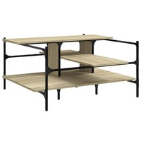 Couchtisch Sonoma-Eiche 100X100X48,5 Cm Holzwerkstoff