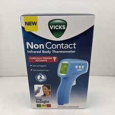 Vicks Non-Contact Infrared Thermometer for Forehead, Clinically Accurate NEW