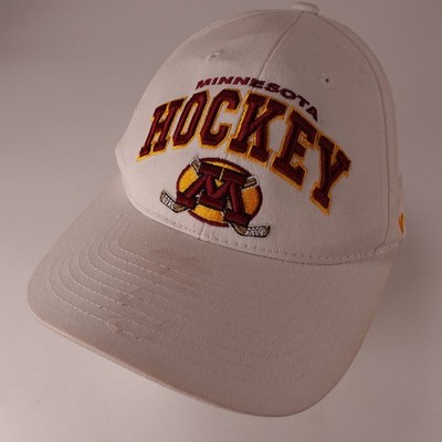 Minnesota Hockey Zephyr Gophers Baseball Cap Snapback Adjustable Cream Men's
