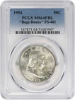 1954 Franklin Half Dollar Bugs Bunny FS-401 MS64FBL PCGS