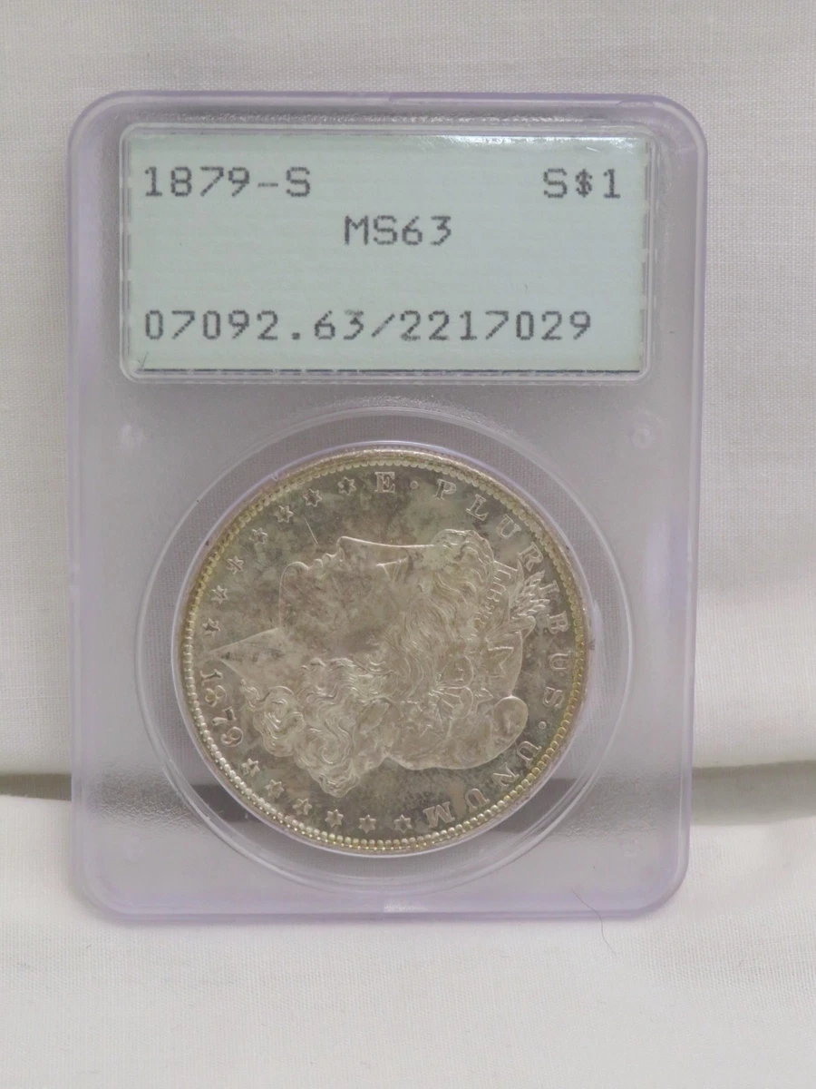 1879 Grade MS 63 Morgan US Dollars for sale | eBay