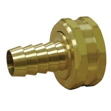 Jones Stephens G20137 Adapter 5/8" x 3/4" Messing Widerhaken x Innengewinde Gartenschlauch