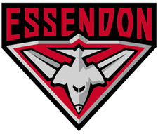 Essendon Football Club AFL Logo Edible Cake Topper Image Party MULTIPLE SIZES (a