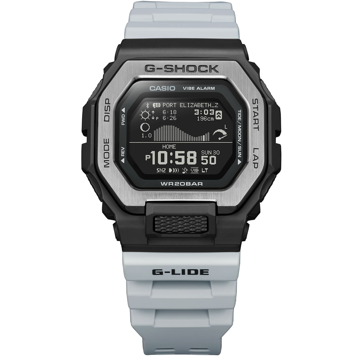 CASIO G-SHOCK GBX-100TT-8JF G-LIDE Bluetooth Tide Graph Moon Data