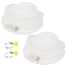 2 Set 26.24ft Air Conditioner Drain Universal AC Drain Connector Hose with Clamp