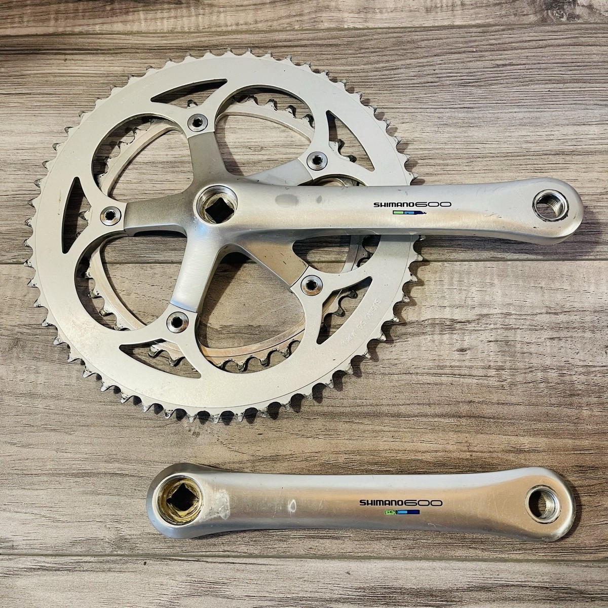 Shimano FC-6400 Ultegra Tri-Color Crankset 175 Square Taper