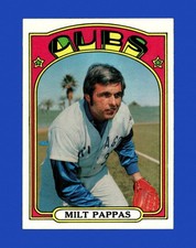 1972 Topps Set-Break #208 Milt Pappas NM-MT OR BETTER *GMCARDS*