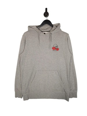 Vans Off The Wall Hoodie Gr. Medium Herren Grau Baumwolle Kapuzenpullover