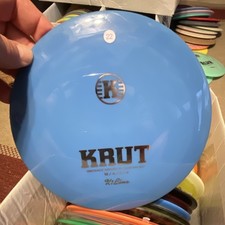 Kastaplast Krut K1 Line Distance Driver Disc Golf Disc Blue PDGA Approved