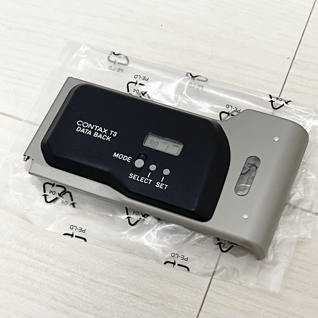 CONTAX T3用　DATA BACK Contax T3 Data Back Good Condition Rare No Customs Fees US