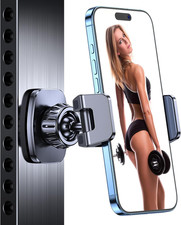 Magnetic Phone Holder for Gym  Strong Magnets  Tripod Mount Ring Gym Magnetic Pho