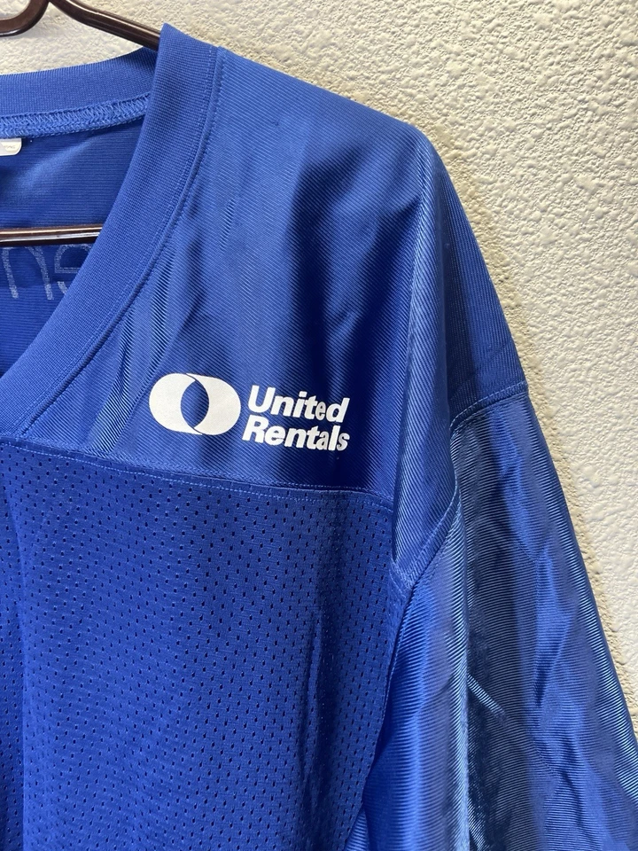 Camiseta deportiva de malla azul Sport-Tek United Rentals para mujer United L Foto 2 de 4