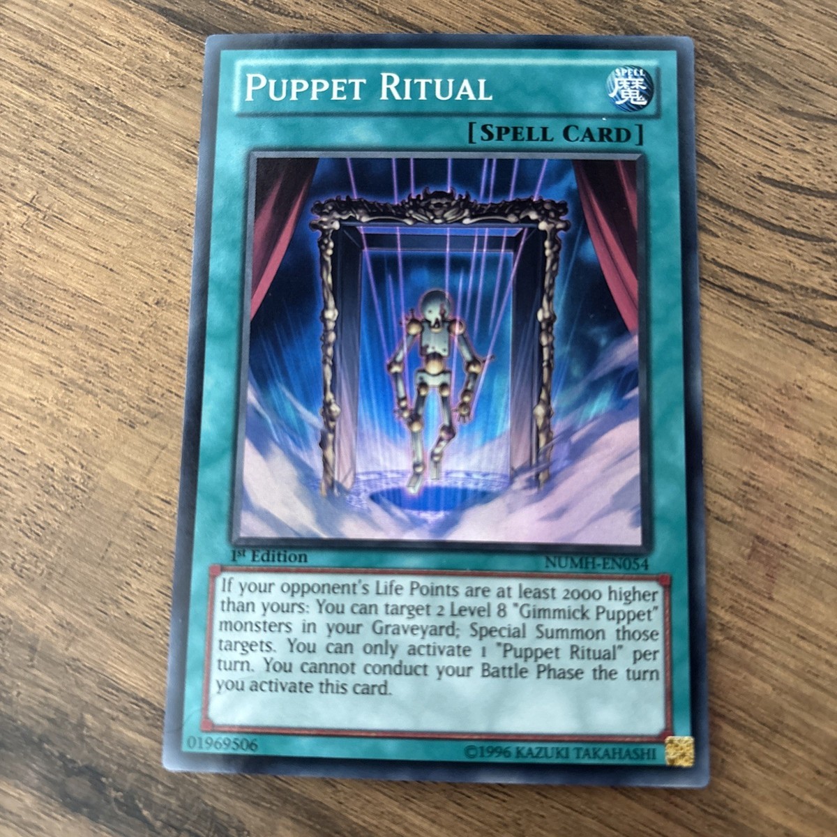 Yu-Gi-Oh! Gimmick Puppet Ritual Card – NUMH-EN054 Super Rare From Number Hunters Set (Unlimited Edition) - View #5