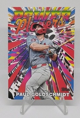 Paul Goldschmidt Power Players 2025 Topps Series 1 #PP-20 - Cardinals   Card