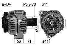 Poulies diverses Saab 9-3