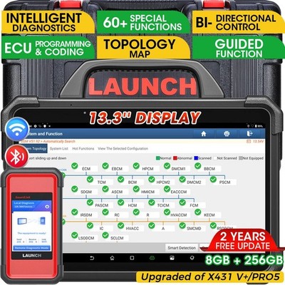 LAUNCH X431 PAD VII PAD 7 KFZ OBD2 Diagnosegerät ECU Programmer Codierung