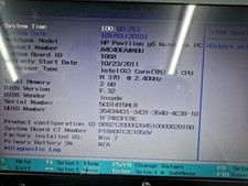 HP laptop G6-1223sa Intel i3 motherboard @2.4 Ghz