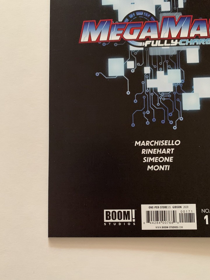 Megaman Fully Charged 1 One Per Store Variant (BOOM! Studios August