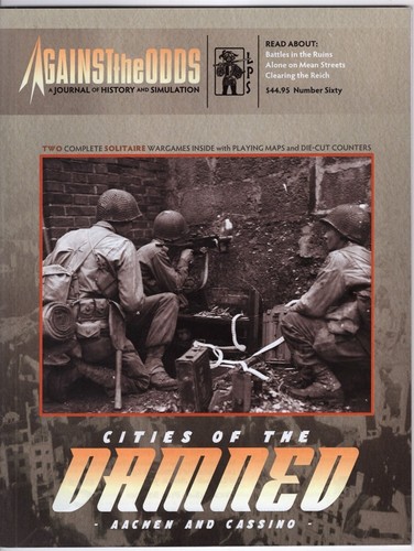 ATO #60 Cities of the Damned Aachen and Cassino War Game Magazine Unpunched