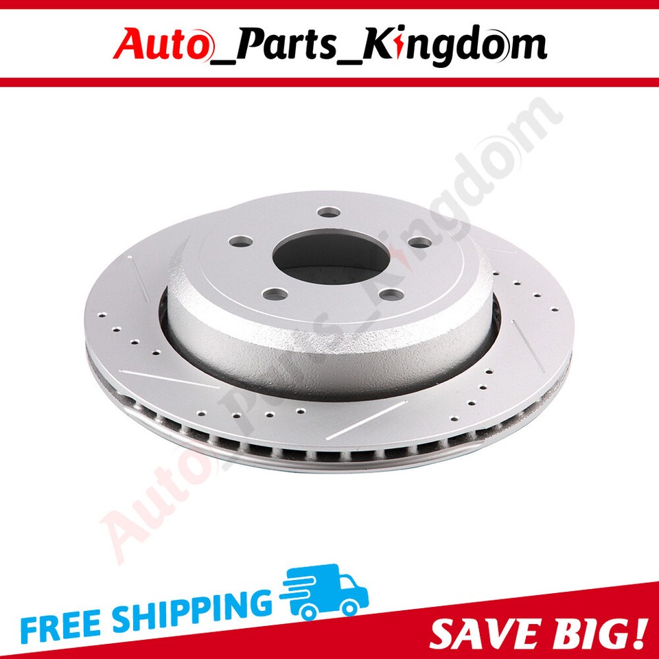 Rear Brake Discs Rotors For 0311 Ford Crown Victoria Sedan 4.6L