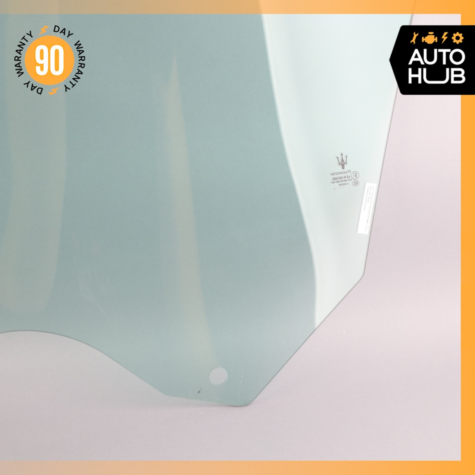 08-19 Maserati GranTurismo S M145 Door Window Glass Front Right Side OEM 33k