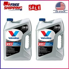 2 Pack Valvoline Vr1 Racing Sae 20w-50 Motor Oil 5 Qt 2 Pack Valvoline Vr1 Racing Sae 20w-50 Motor Oil 5 Qt