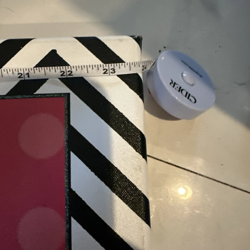 Девочек черно-белый шеврон принцесса розовый драгоценные камни стены декор девочек комнаты 16 x 24 - Изображение 3 из 3