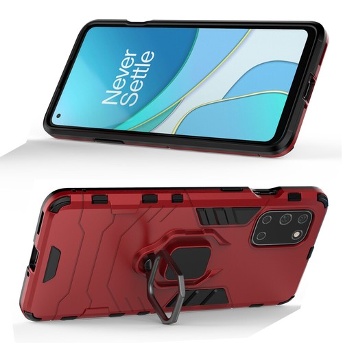 For OnePlus 8T / 8T+ Plus 5G Case Rugged Back Hybrid Ring Holder Stand Cover - Picture 2 of 16