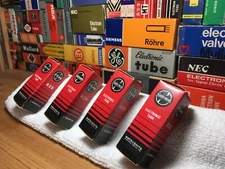 4x Matsu/Mullard 6BQ5 EL84 PowerTubes /'60s VintagePanasonic /6RP15 7189/a E84L