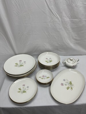 Vintage Schumann Arzberg Germany Bavaria Fine China Pattern-SCH432 Gold Trim