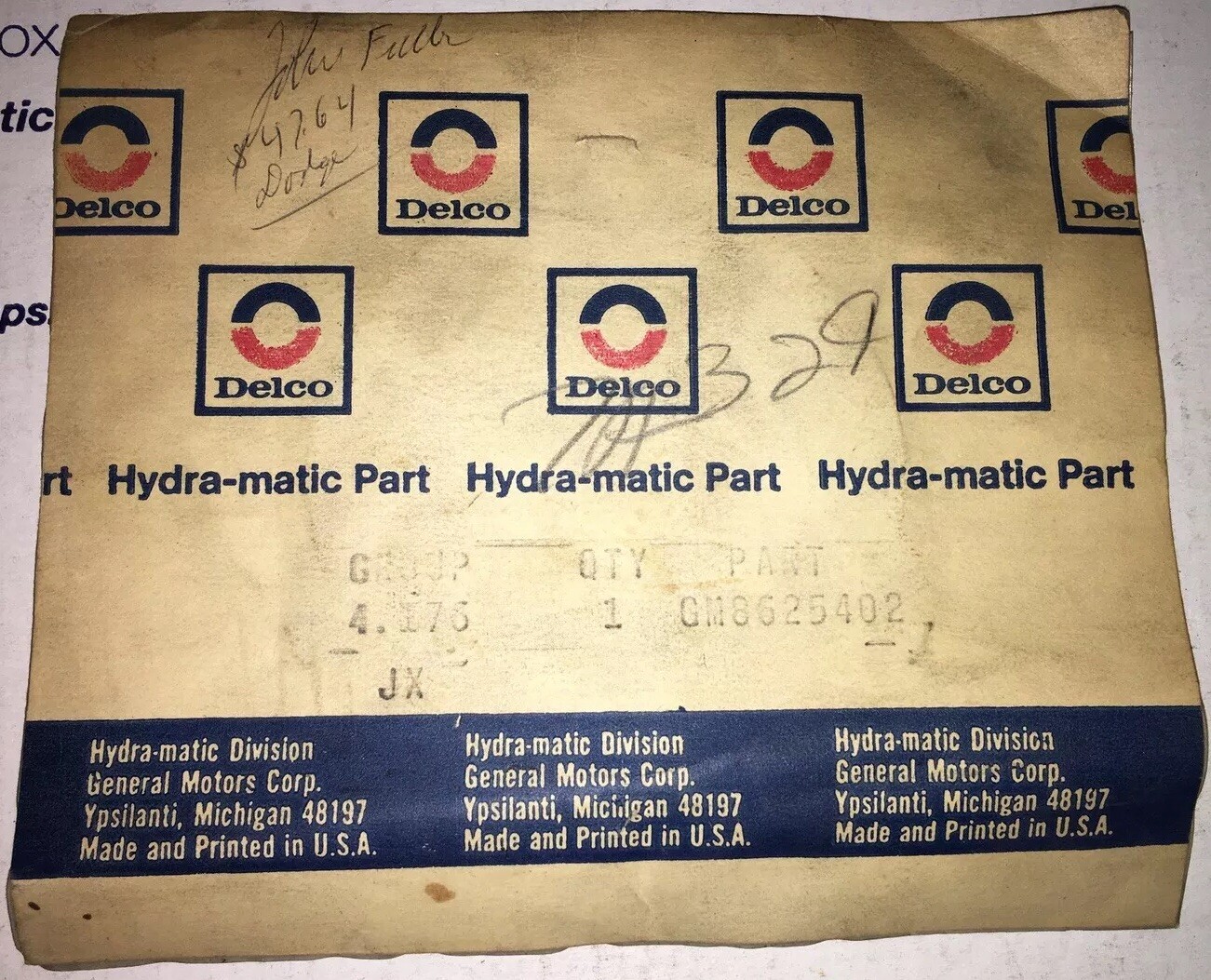 GM Delco 8625402 Transmission Output Shaft Thrust Washer TH400 4L80 eBay