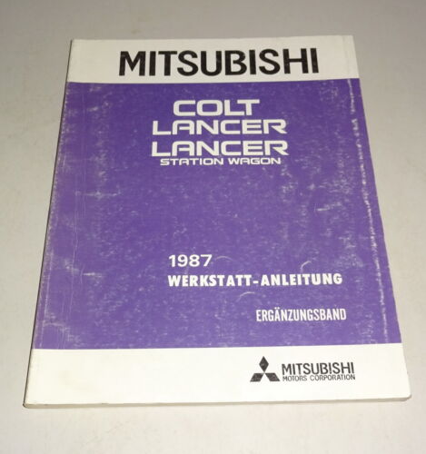 Manual de Taller Complemento Mitsubishi COLT/ Lancero Estación Vagón 1987
