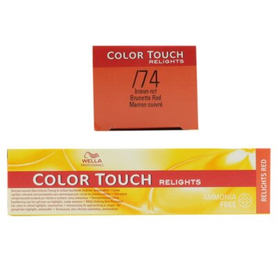 Wella Color Touch Relights Red 60 ml /74 braun rot Intensivtönung