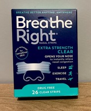 Breathe Right Extra Strength Nasal Strip - (26 Count)