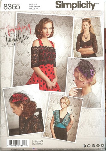 Simplicity Sewing Pattern Steampunk Bridal Fascinators Hats New 2017 Misses UPIC - Picture 5 of 6