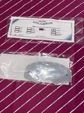 Rip n Roll Replacment Lens Pink Tint Tear Off Lens  Colossus Motocross Goggles