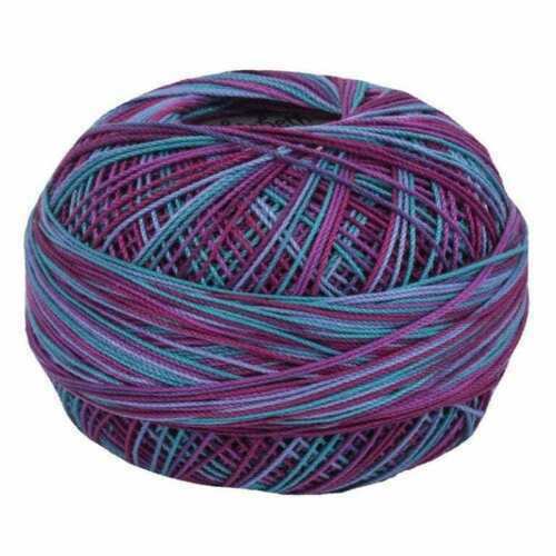 Lizbeth Egyptian Cotton Crochet Thread Size 80 Color 137 Berry Burst eBay