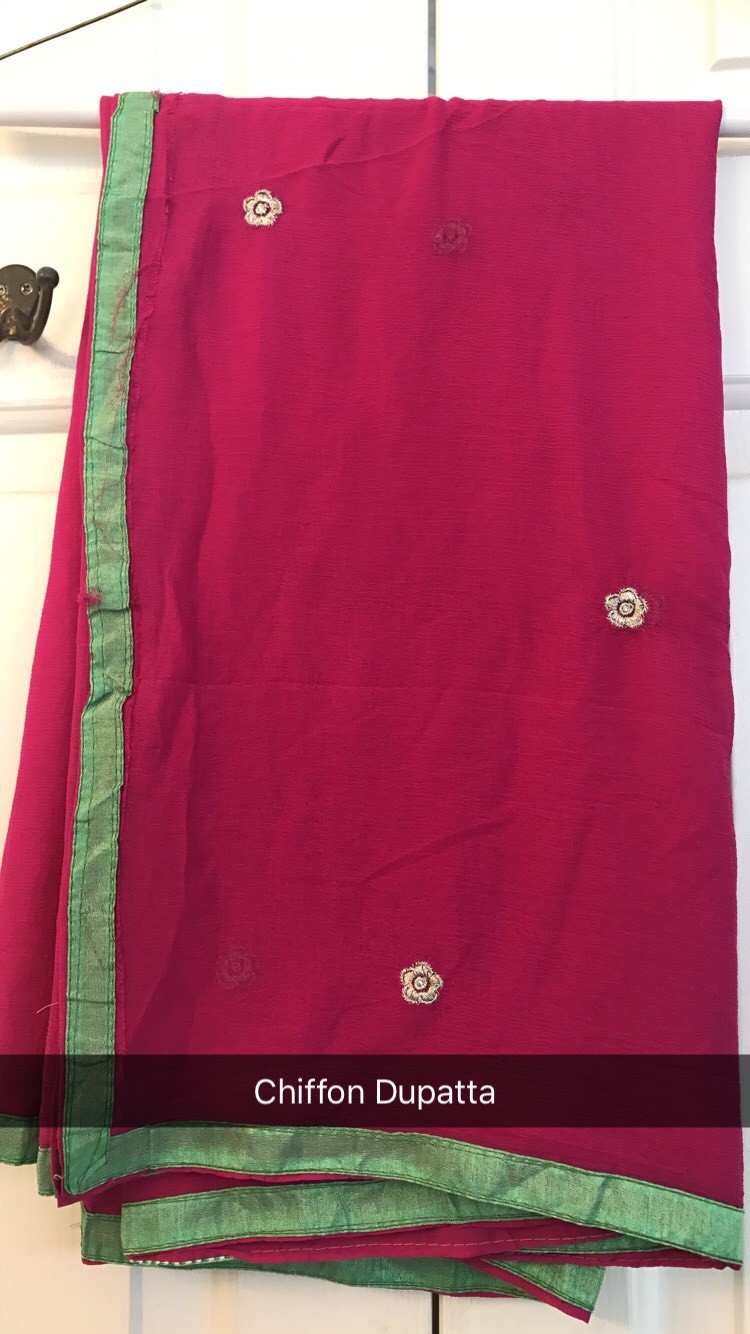 Anarkali Shalwar Kameez Indian Pakistani Designer New Green Pink Beautiful M image 10