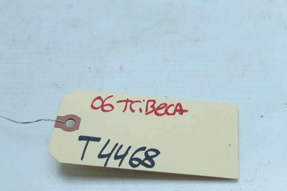 06-14 TRIBECA B9 AC REFRIGERANTE PRESIÓN DESCARGA LÍNEA MANGUERA TUBO ALTO T4468 Foto 2 de 4