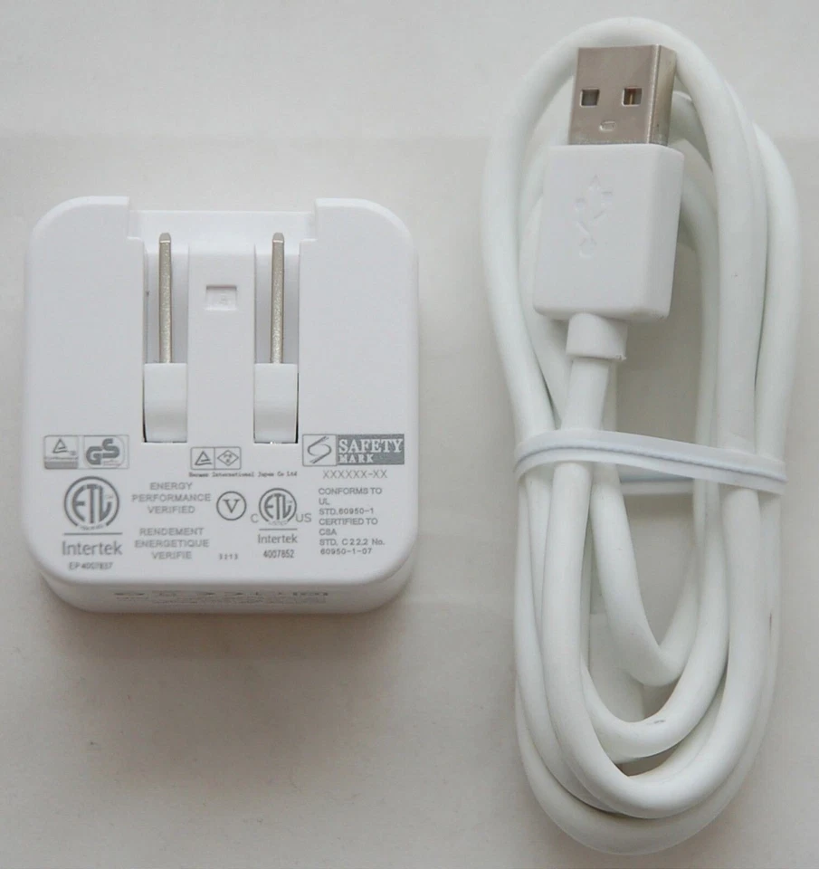 NUEVO FABRICANTE DE EQUIPOS ORIGINALES JBL Cargador de CA de 2 Altavoces Carga/Flip BLANCO 5V 2.3A Cargador para el Hogar Foto 2 de 2