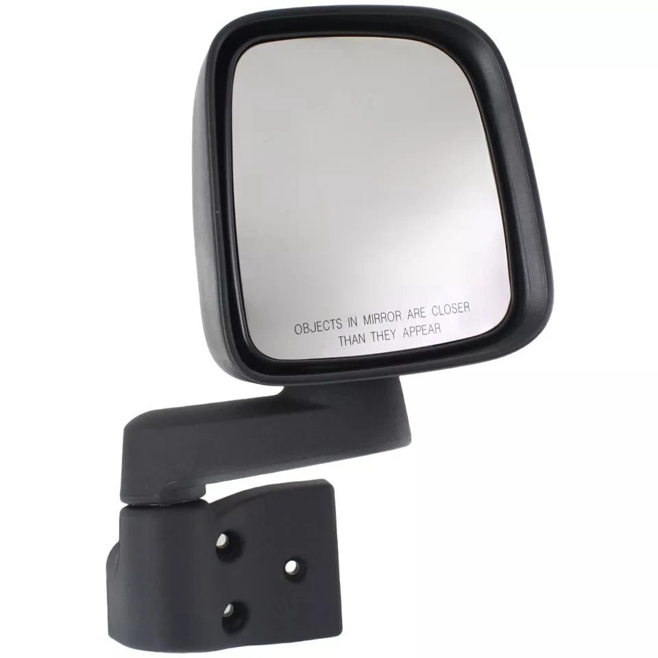 New Manual Side View Mirrors Folding Pair Set 2PC Fits 2003-2006 Jeep Wrangler Foto 3 de 4