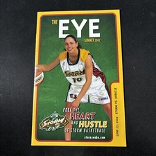 Seattle Storm vs Miracle - WNBA Program - June 27, 2002 - Sue Bird Rookie Year