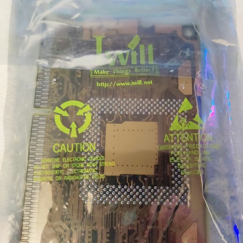 INTEL CELERON 370 SOCKET, CPU ADAPTER, Iwill - (NOT FOR PENTIUM III) NEW - Picture 5 of 8