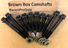 MiniBike Race Kart Predator Honda 12pt 12.9 Bolt Kit W/solid dowels 22pc USANEW