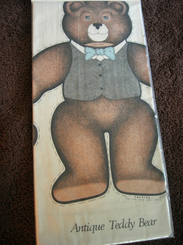  Toy Works Antique Teddy Bear Sew It Yourself Rag Toy Museum Rag toy Kit