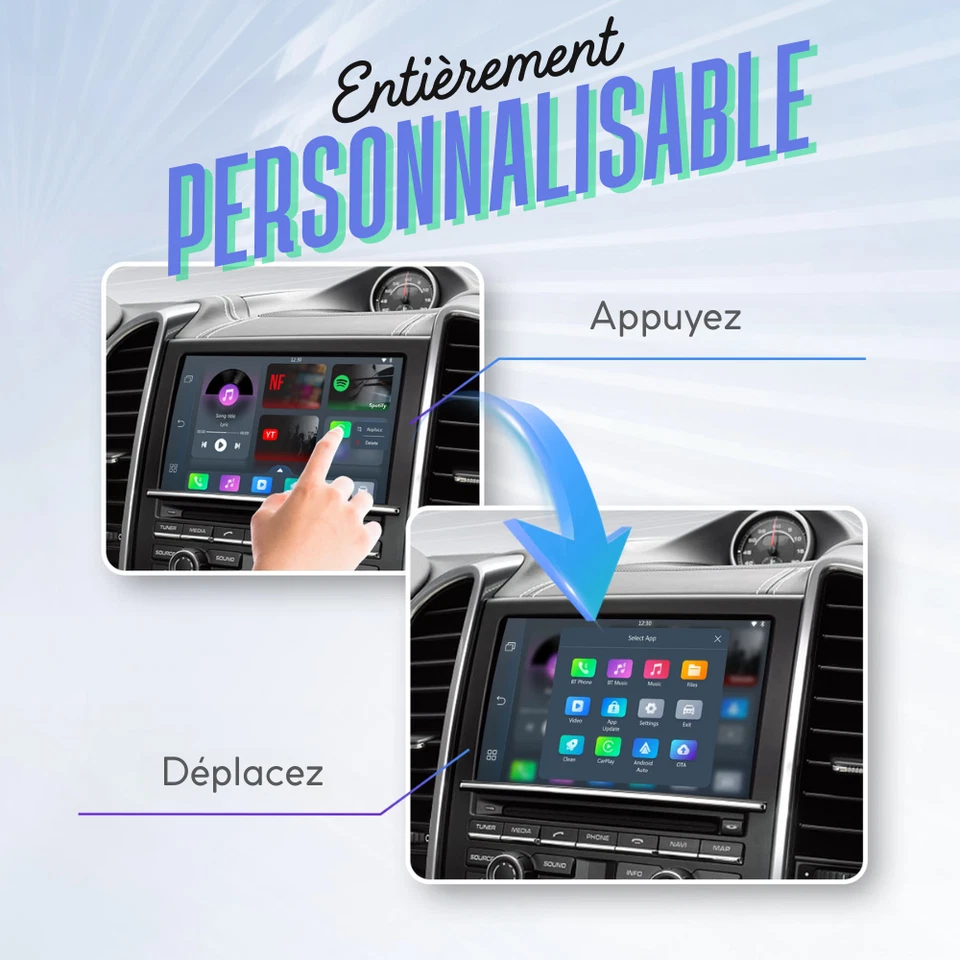 Carlink pro adaptateur carplay sans fil + Profitez de Netflix / Youtube...  - Photo 4/4